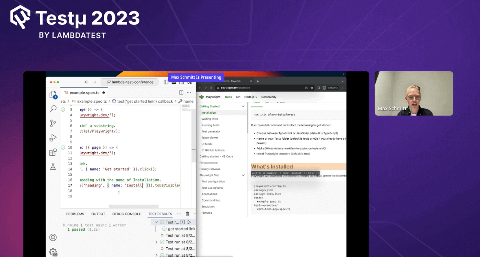 Debugging Tests Debugging Tests
