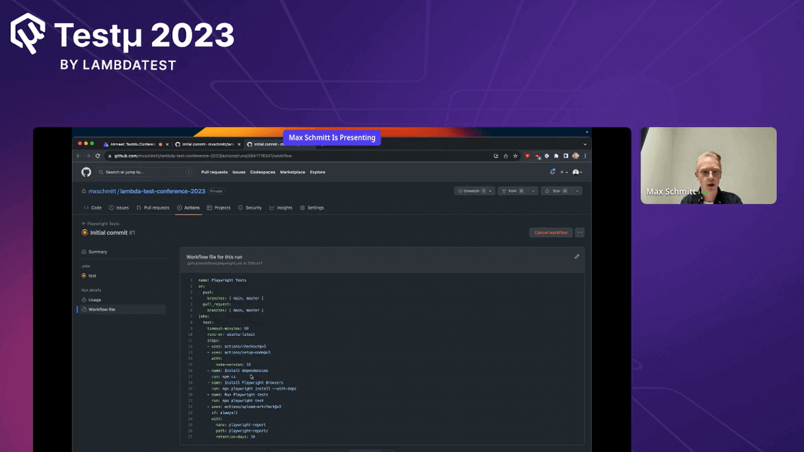GitHub Action Workflow GitHub Action Workflow