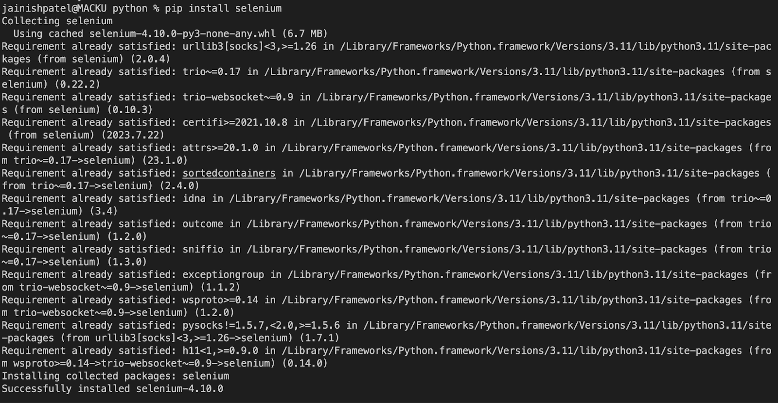 Terminal and run the following Terminal and run the following