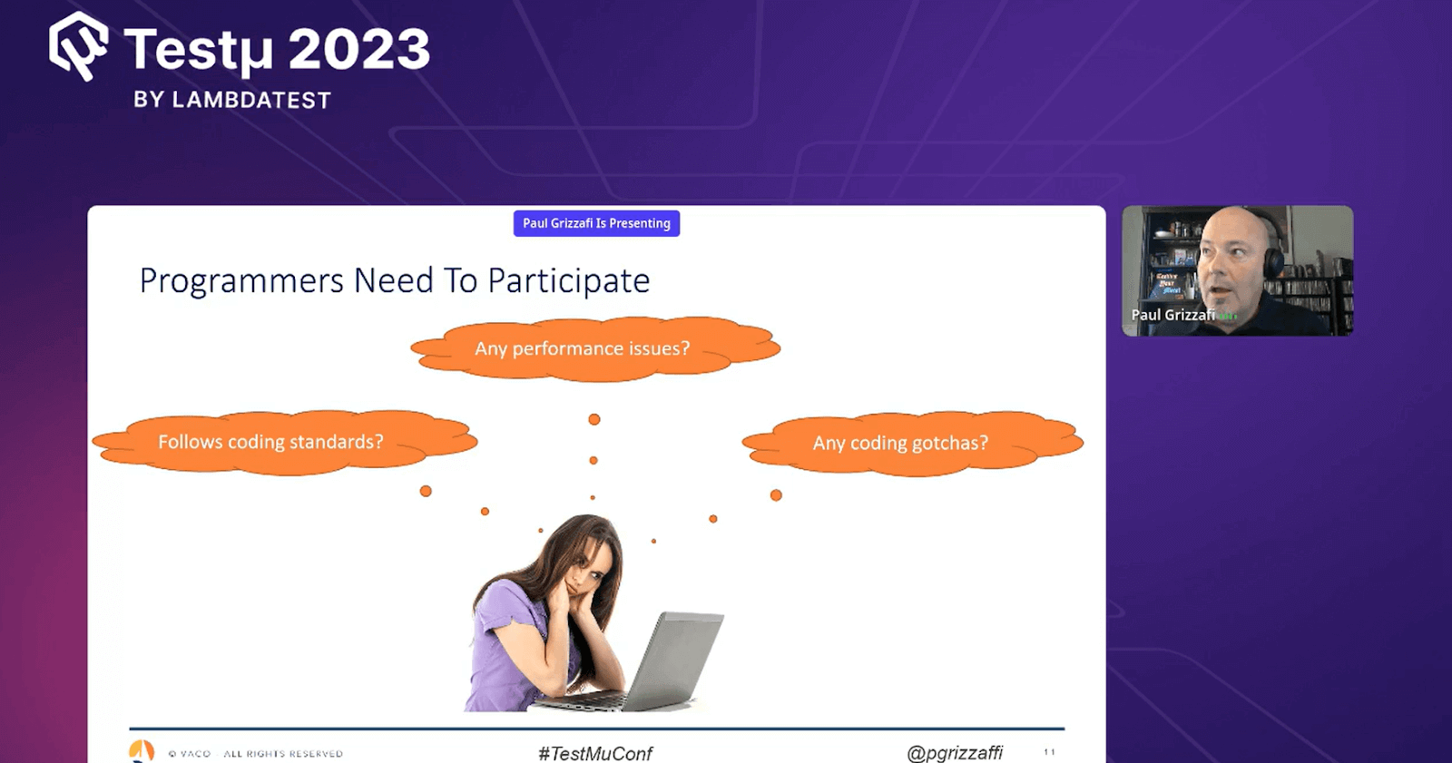 Why Should Programmers Participate Why Should Programmers Participate