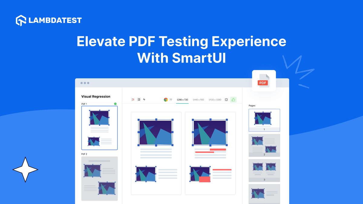 Revolutionize PDF Testing With SmartUI: Enhance Accuracy And Efficiency! | TestMu AI (Formerly LambdaTest)