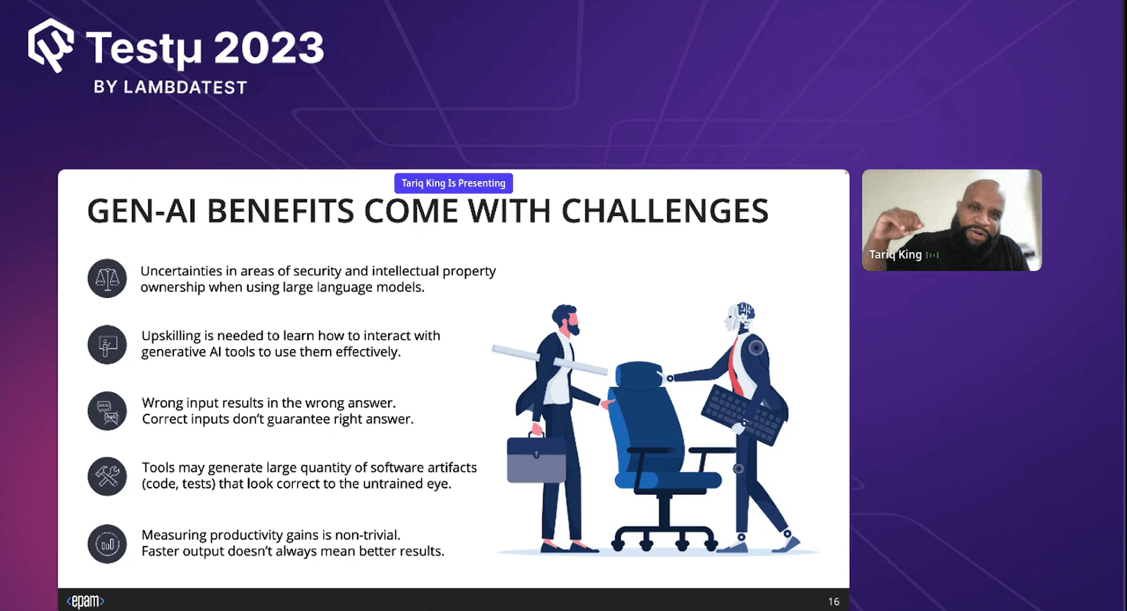 Gen-AI benefits come with challenges Gen-AI benefits come with challenges