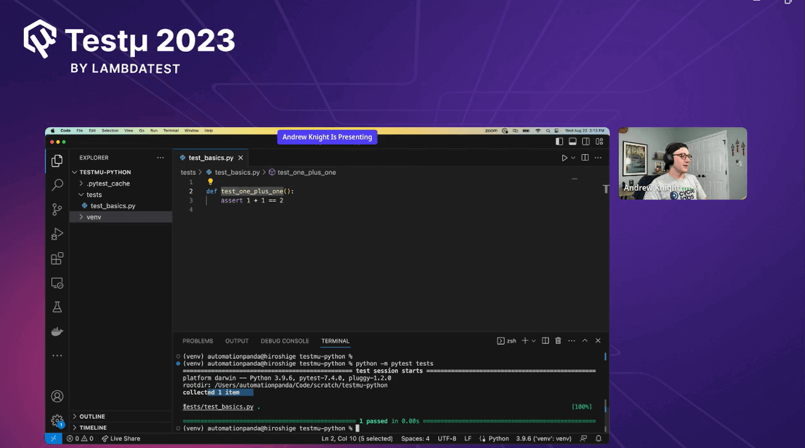 Passed Test Case Output