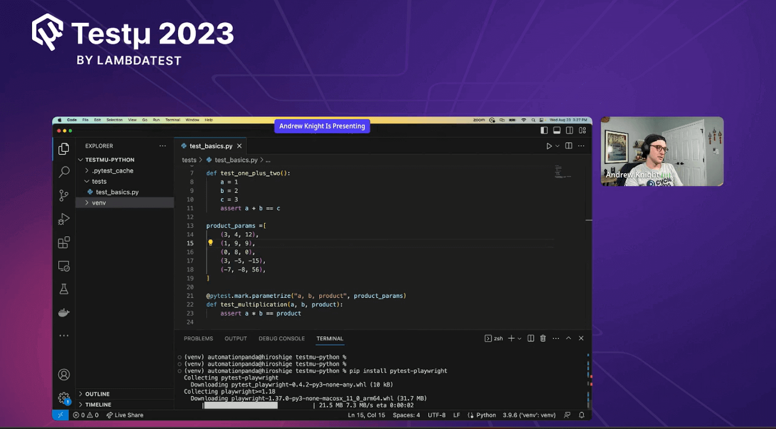 Pytest with Playwright