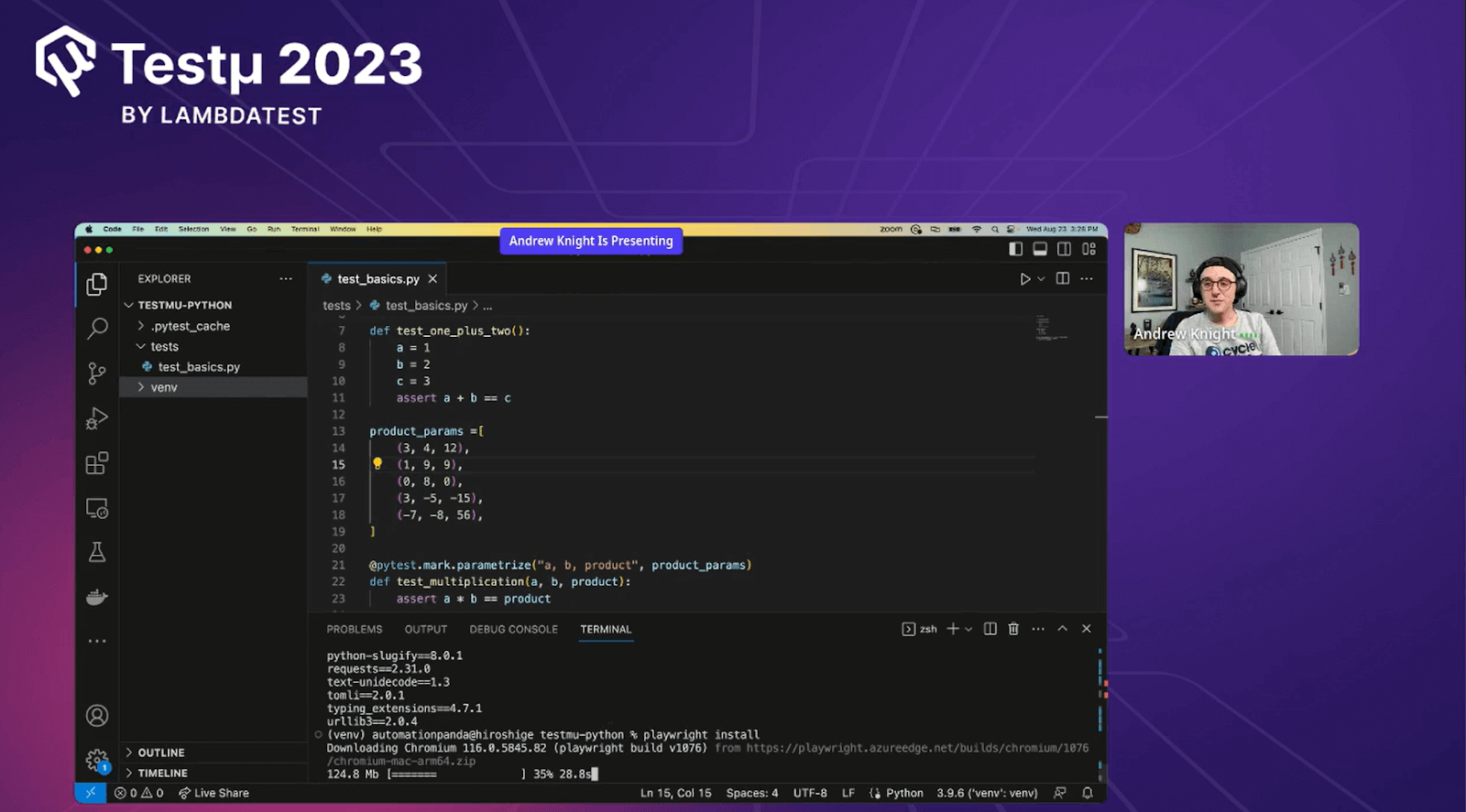 Pytest with Playwright