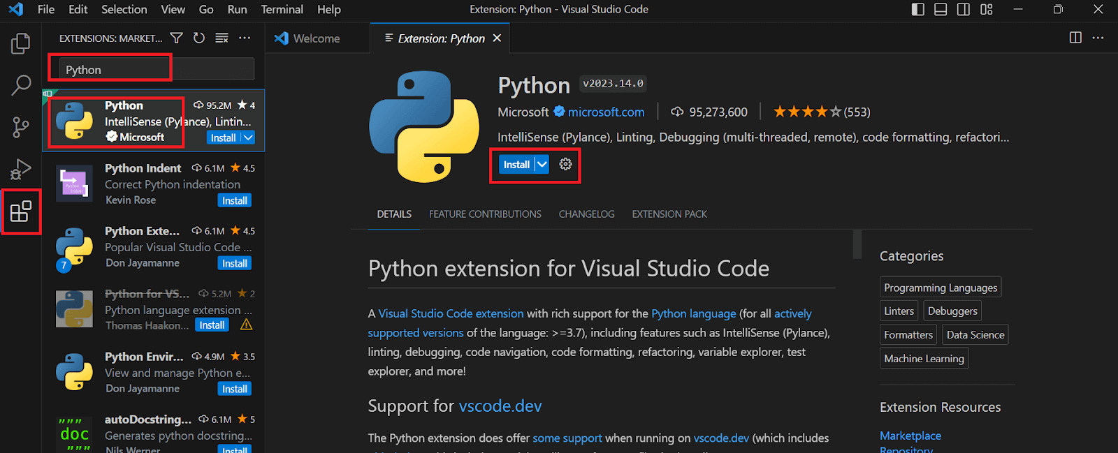 Python Extension
