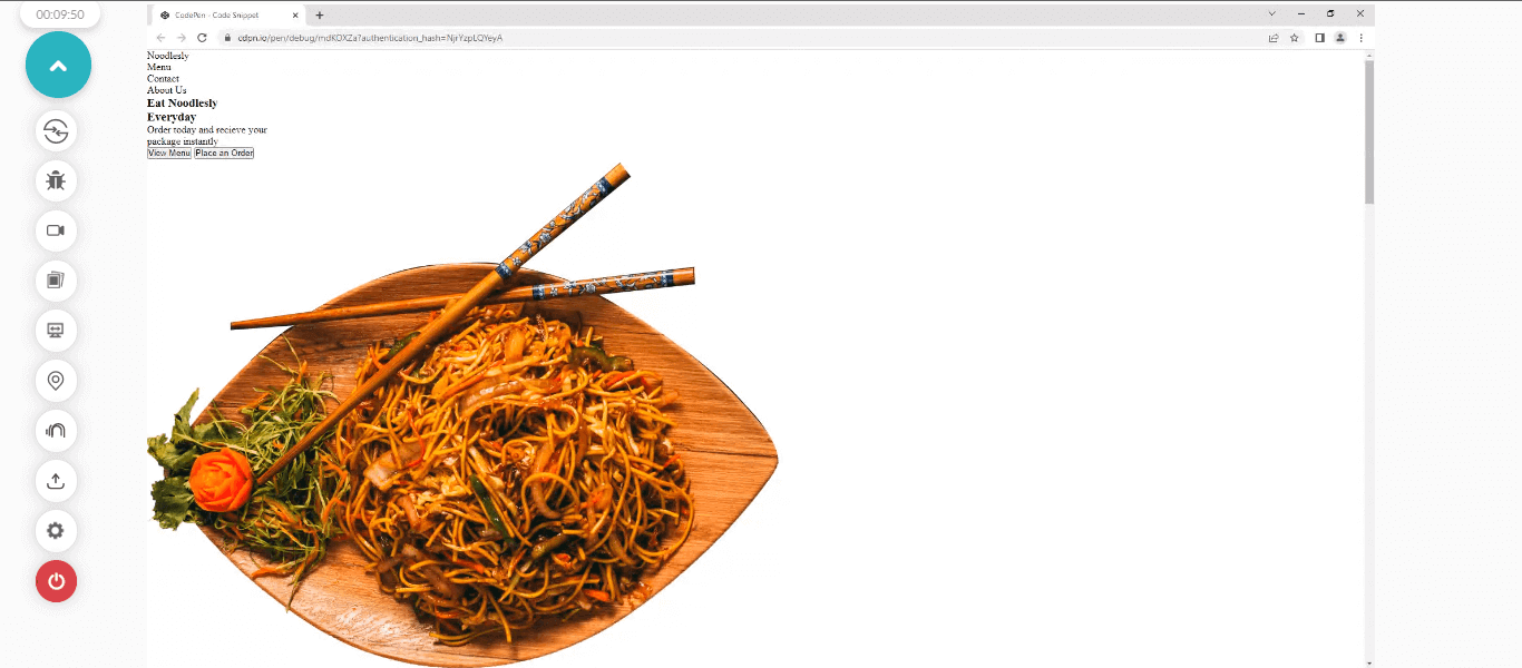 Browser Output Browser Output