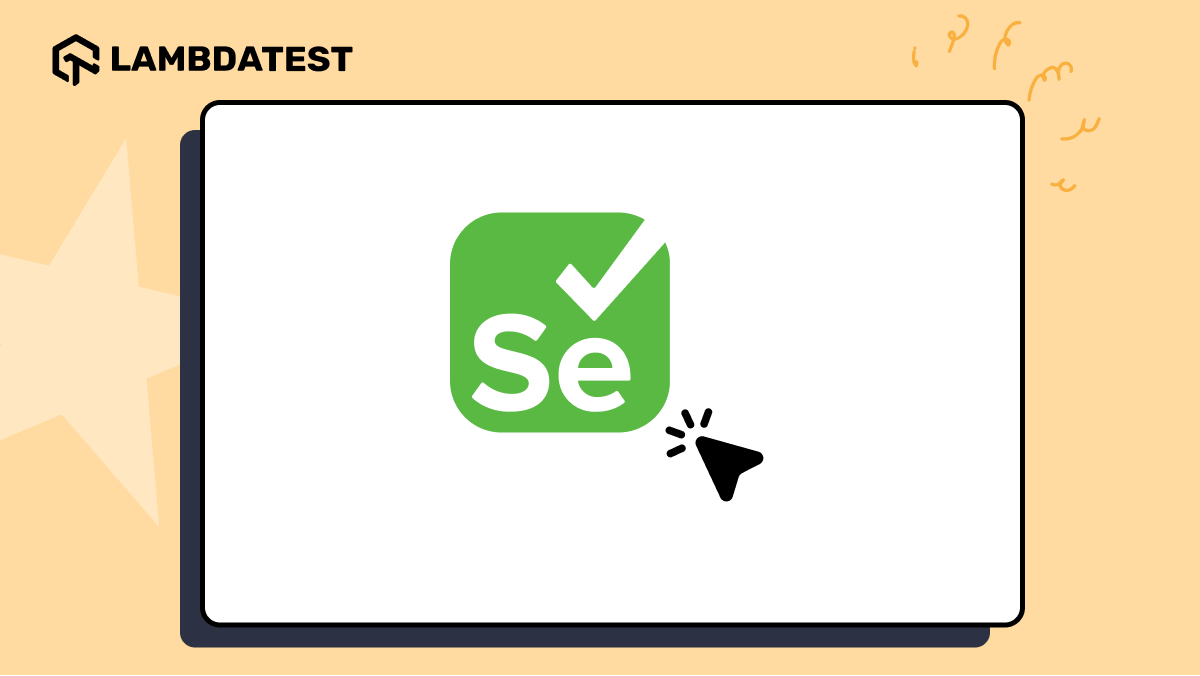 How To Perform Mouse Hover Action In Selenium? | TestMu AI (Formerly LambdaTest)