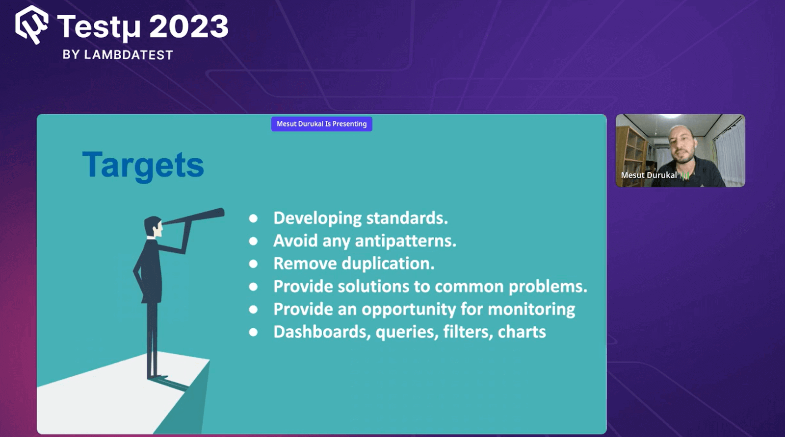 Key Targets of Implementing Central Testing Framework Key Targets of Implementing Central Testing Framework