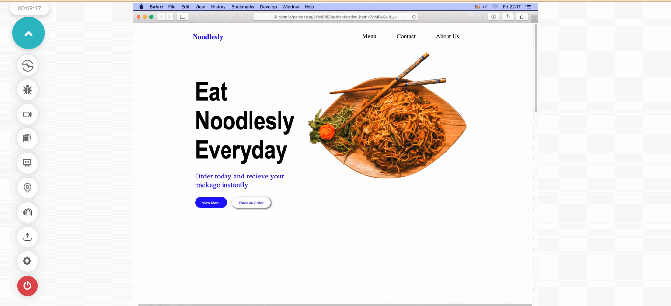 test on Safari, test on Safari,