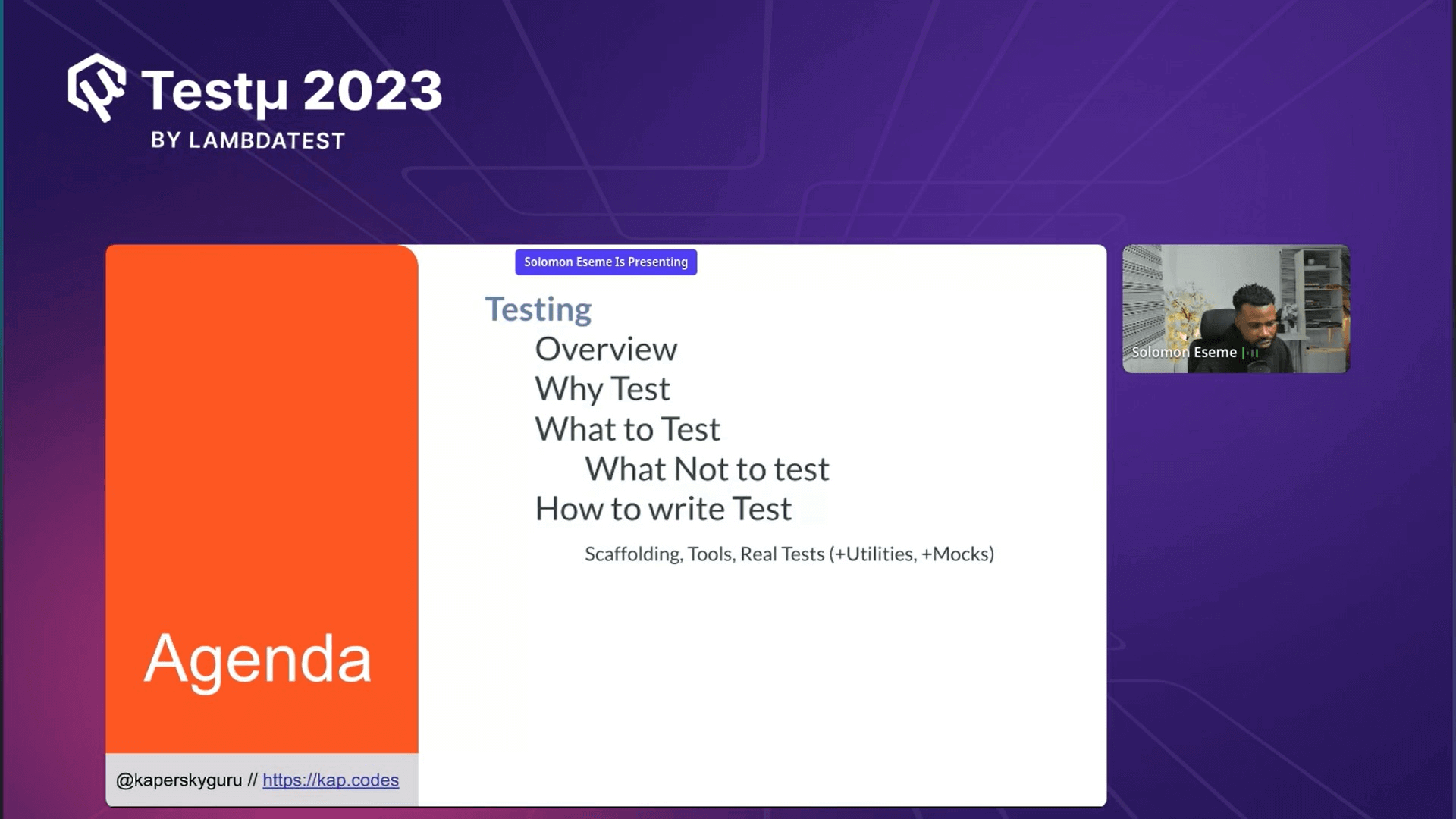 Session Agenda Session Agenda