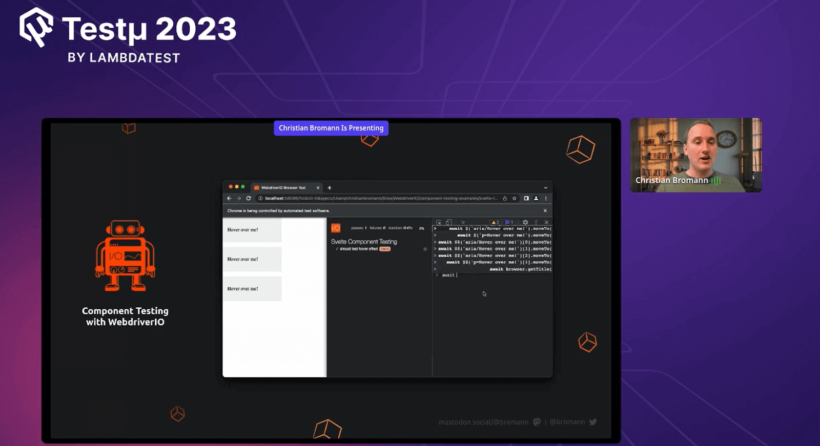 commands used into their test scripts commands used into their test scripts