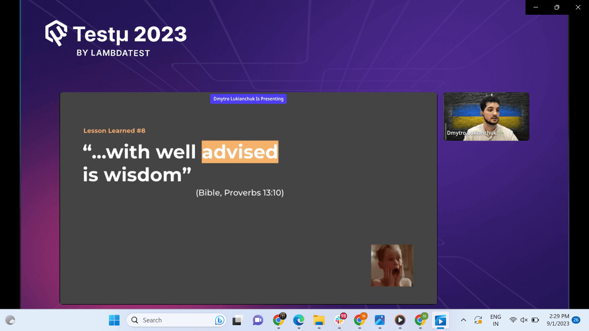 Dymtro referred to a quote from Steve Jobs