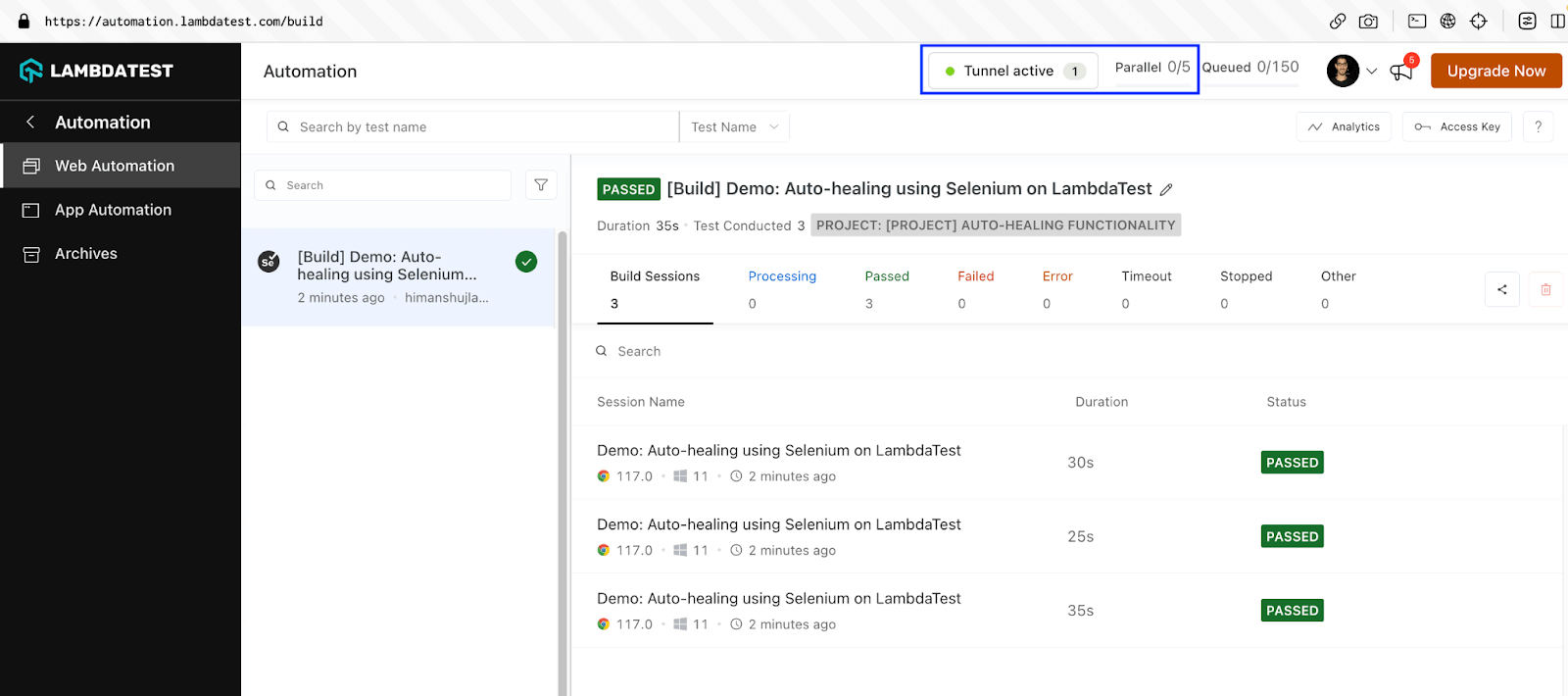 lambdatest dashboard lambdatest dashboard