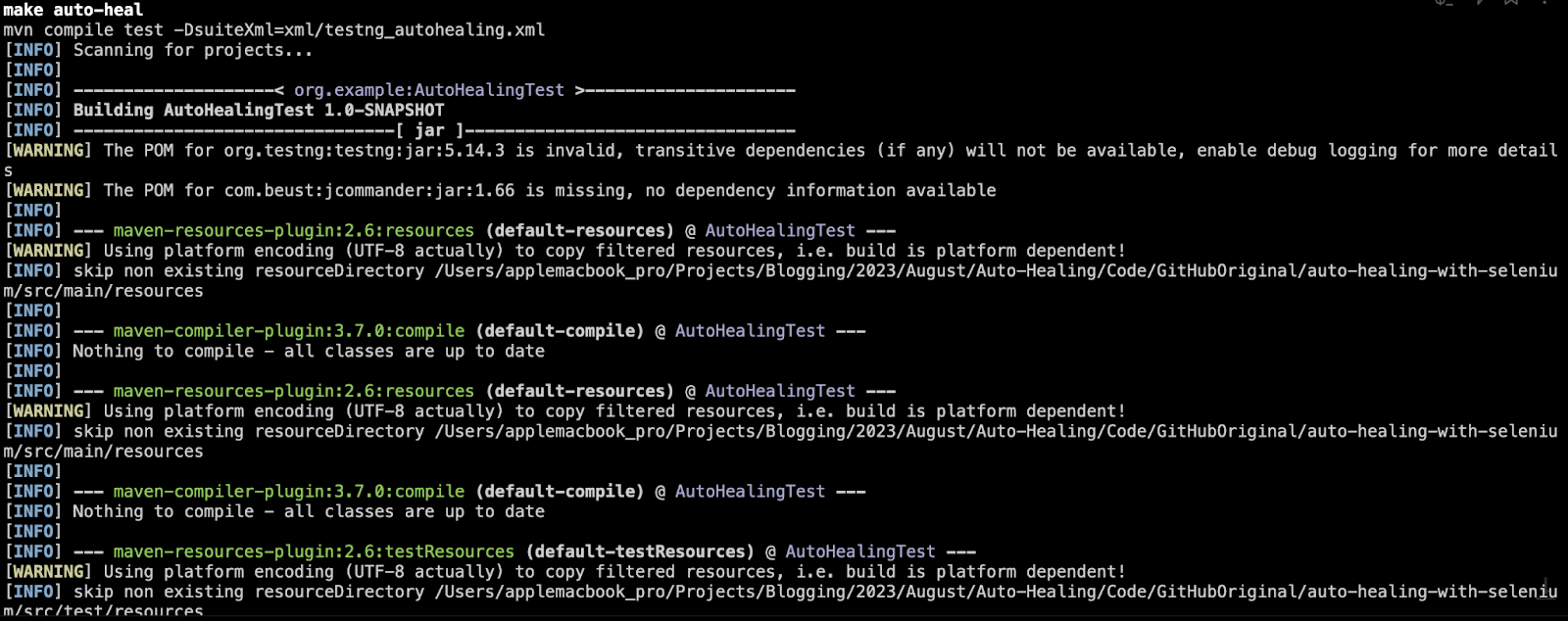make auto-heal make auto-heal