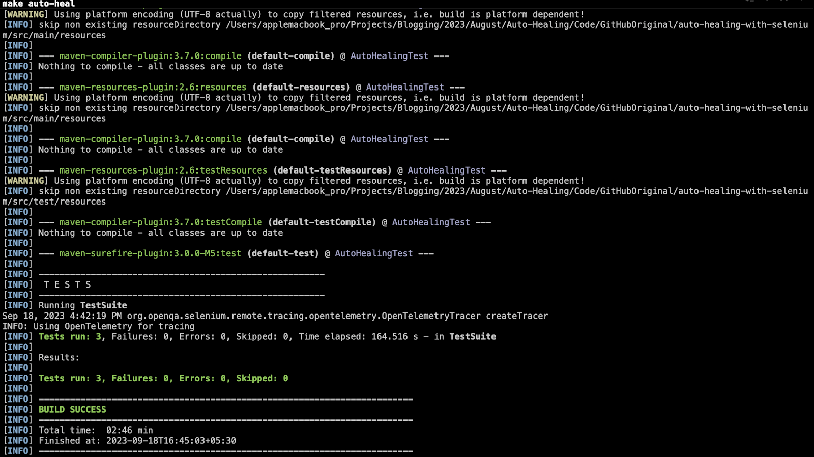 test execution test execution