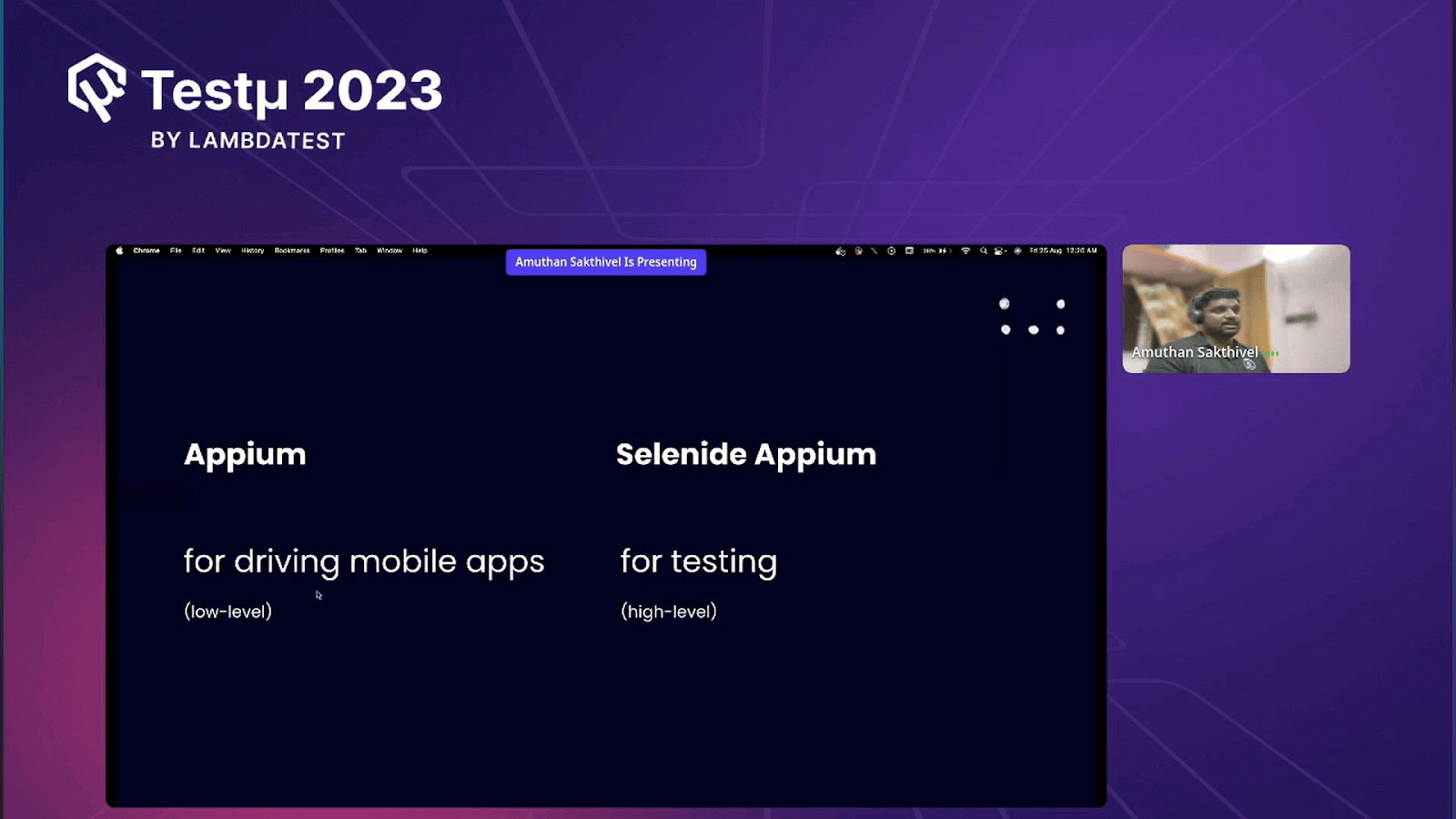 Amuthan discussed Amuthan discussed