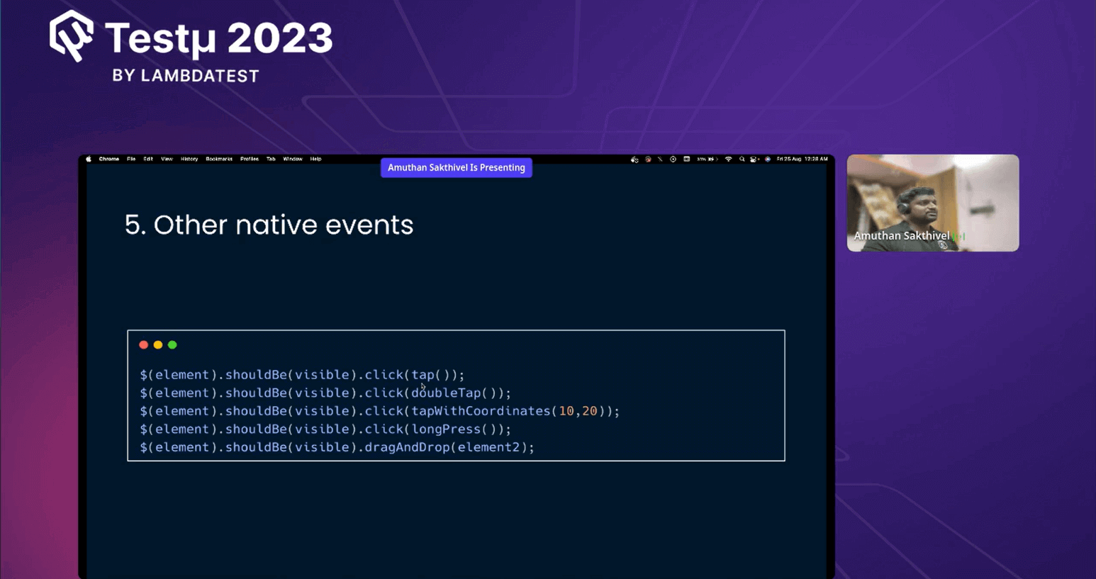 Other Native Events Other Native Events