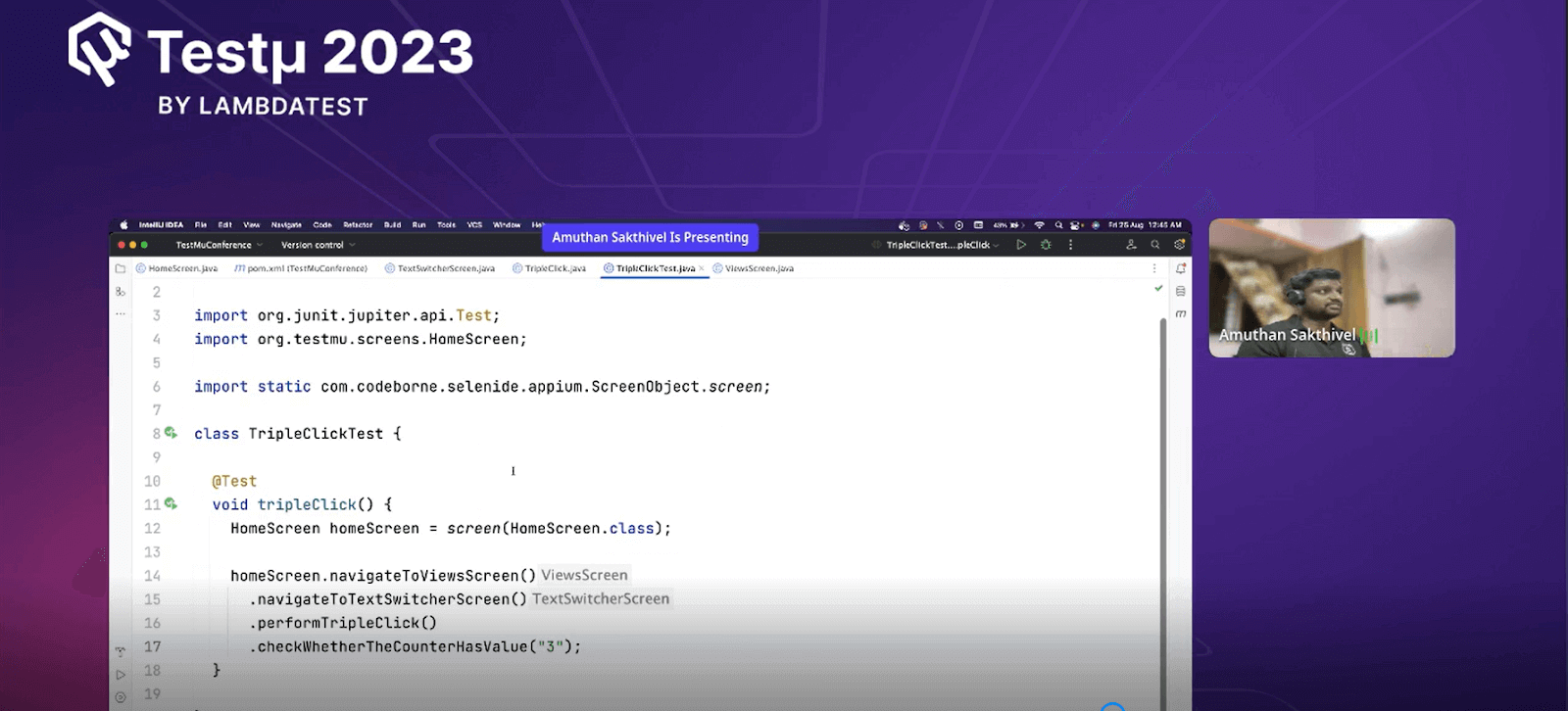 Automated Test Script Automated Test Script