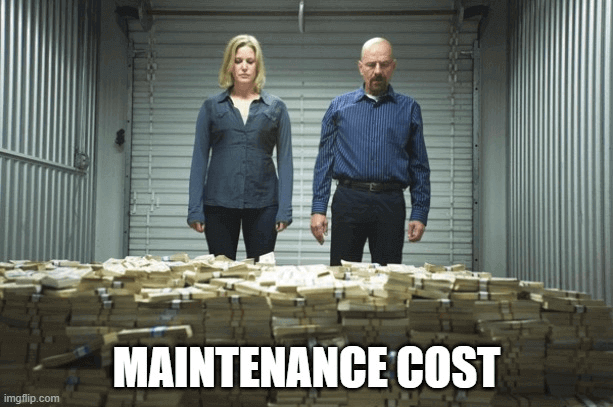 maintenance cost maintenance cost