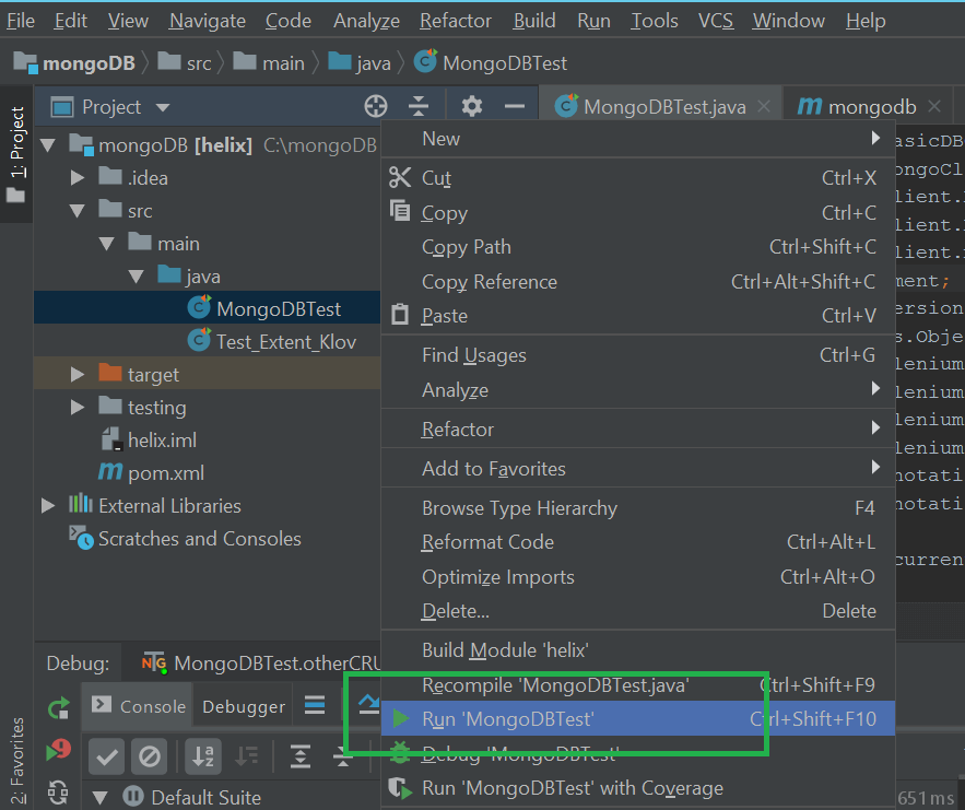 execution data execution data