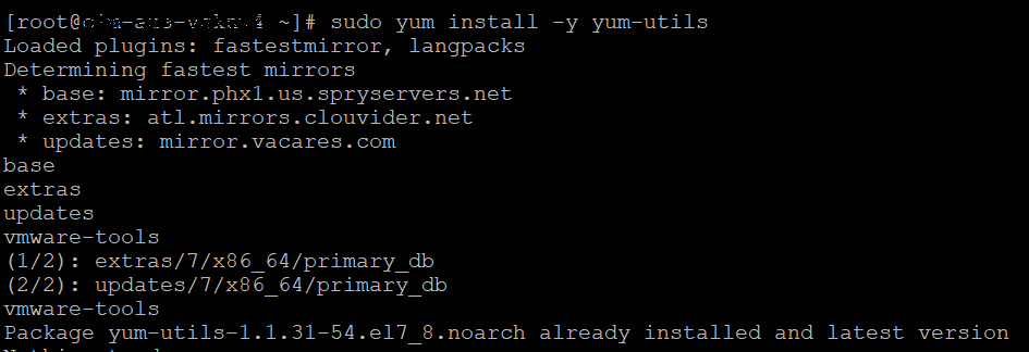 sudo yum install sudo yum install