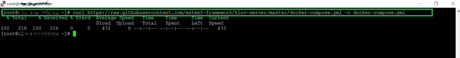 Download the Docker-compose.yml file Download the Docker-compose.yml file