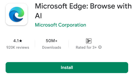 Microsoft Edge