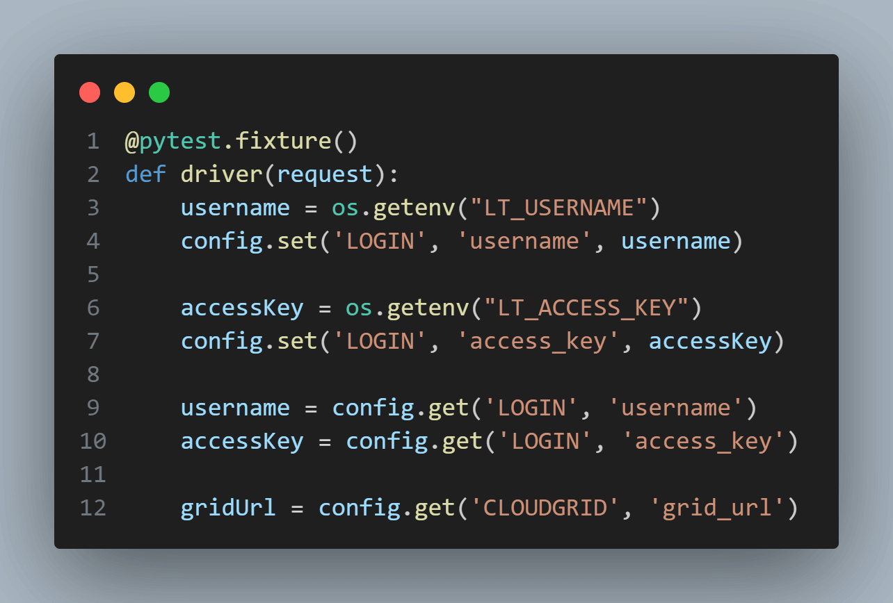 LambdaTest Capabilities Generator