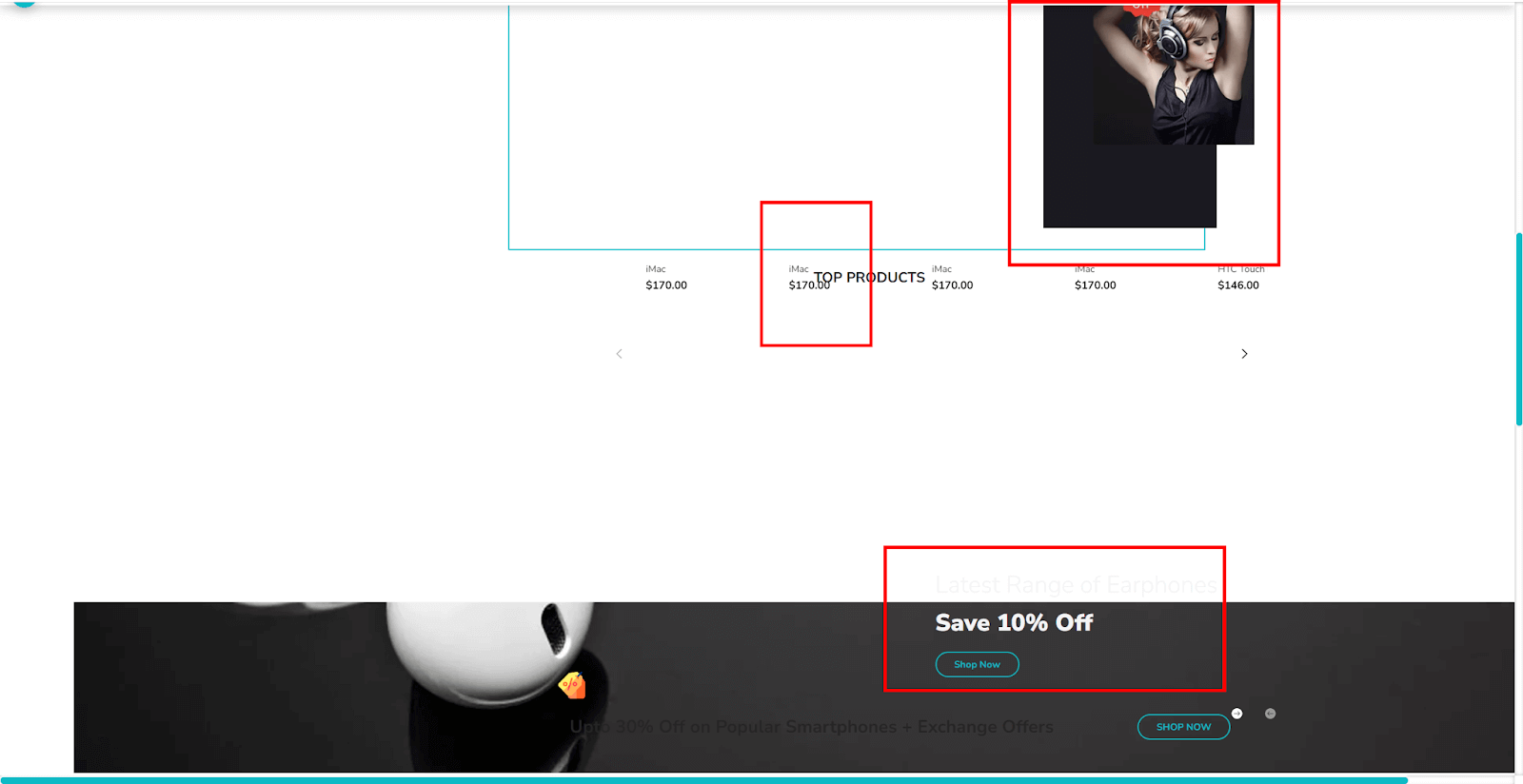 elements were overlapping
