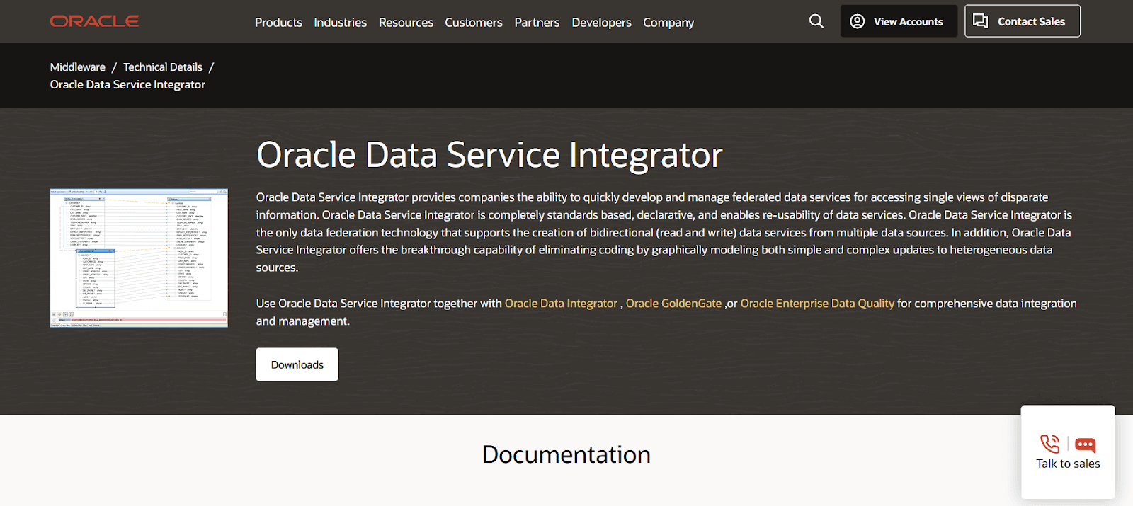 Oracle provides comprehensive data integration solutions