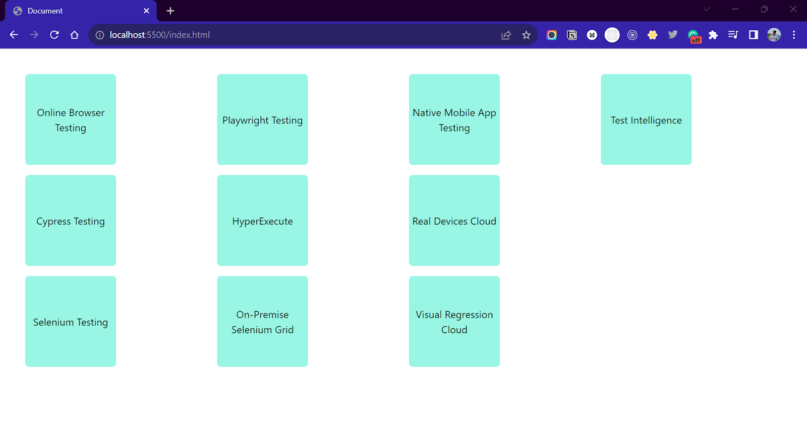 commonly used grid column