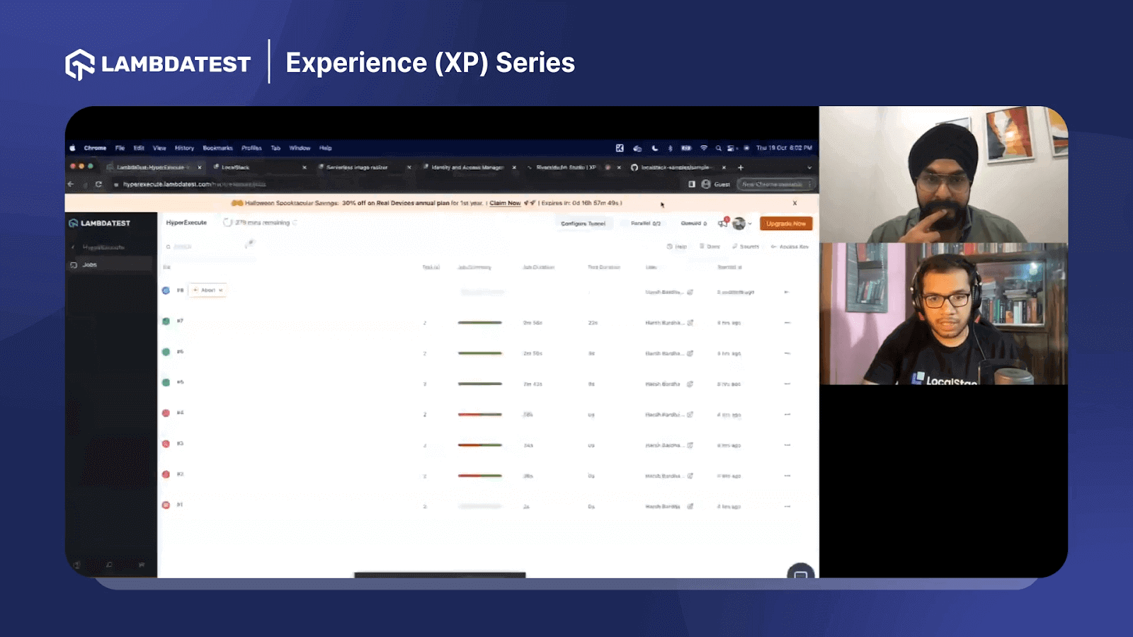 integrating LocalStack with LambdaTest