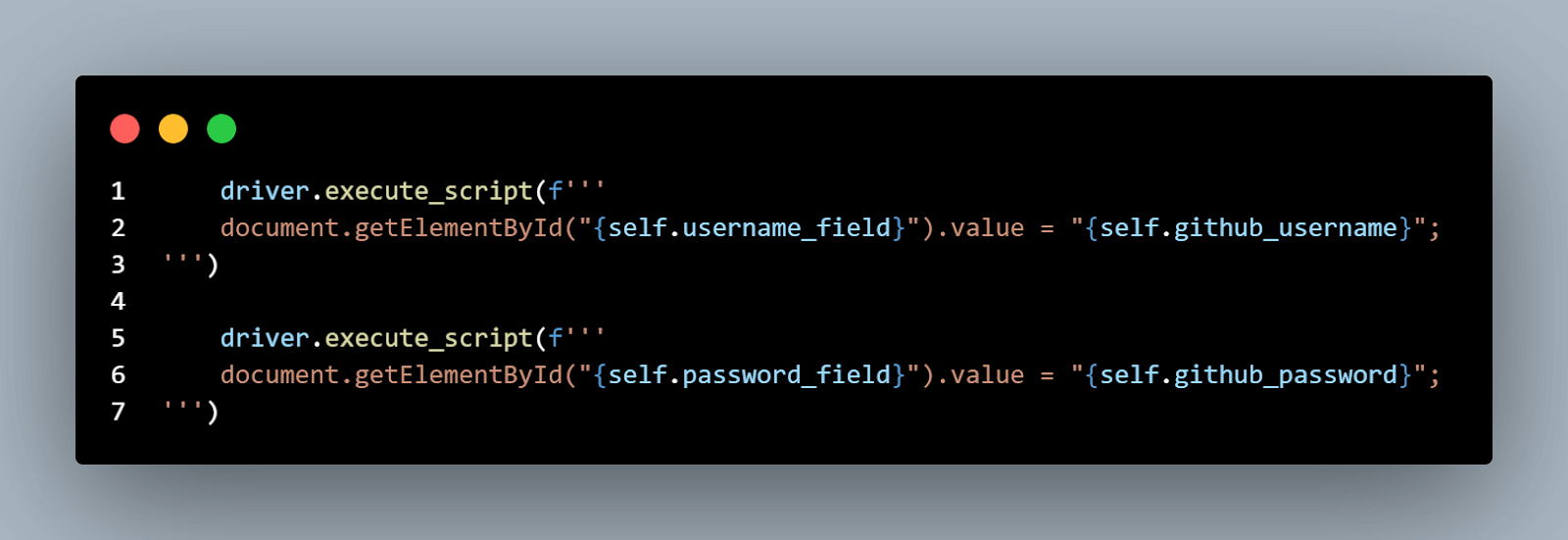 correct credentials loaded correct credentials loaded