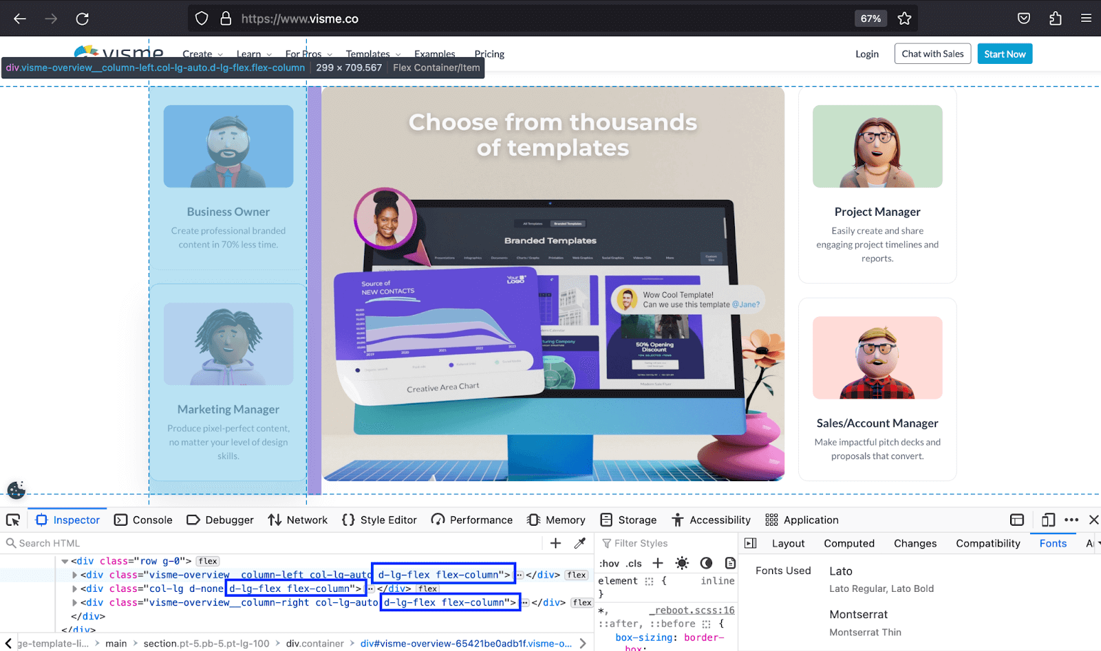  harnessed the Bootstrap display