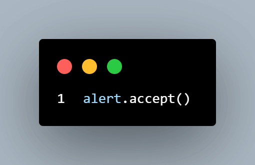 simulated an alert in the script simulated an alert in the script