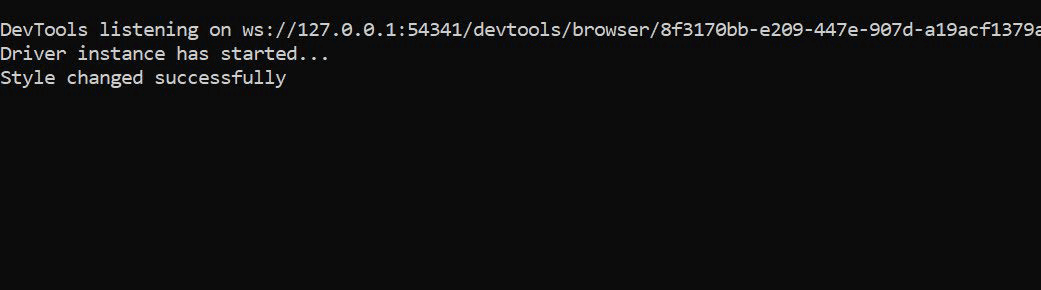 test runs in the command line test runs in the command line