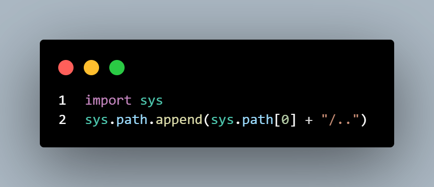 path to the parent directory path to the parent directory