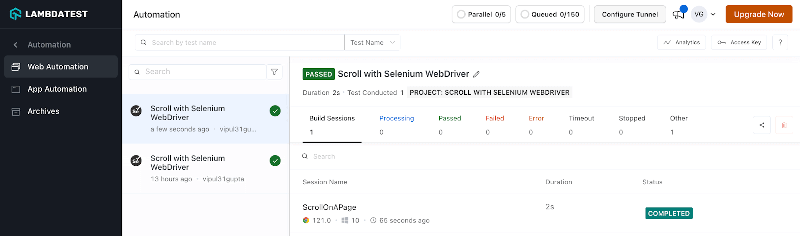 LT Dashboard LT Dashboard