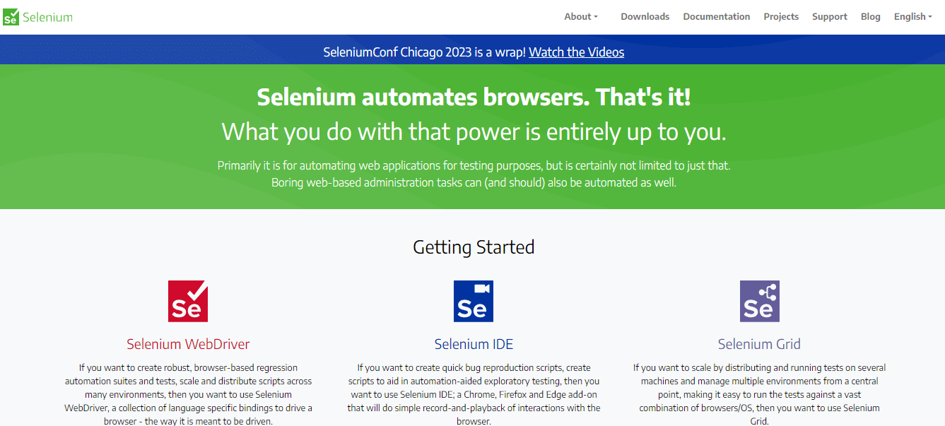 Selenium is one of the best regression testing tools