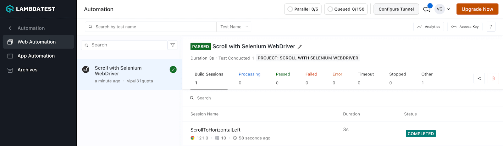 executing the above code executing the above code