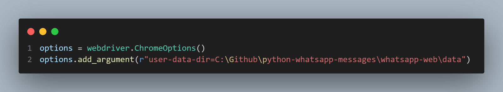  need to do a crucial configuration