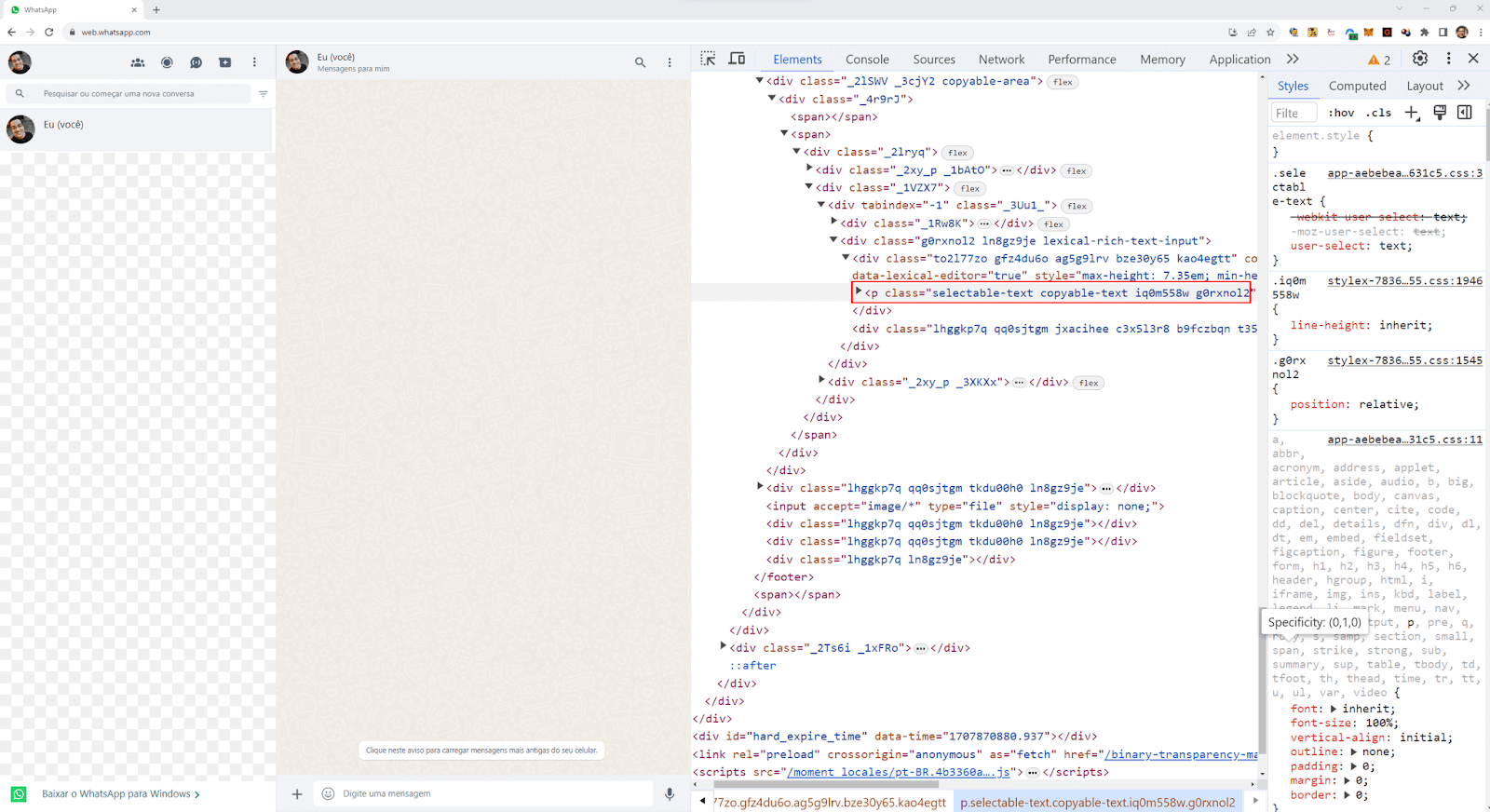  send_keys() method in Selenium