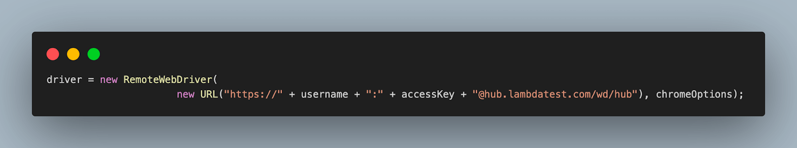 RemoteWebDriver chromeoption RemoteWebDriver chromeoption