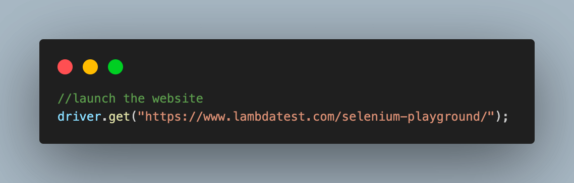 LambdaTest Selenium Playground LambdaTest Selenium Playground