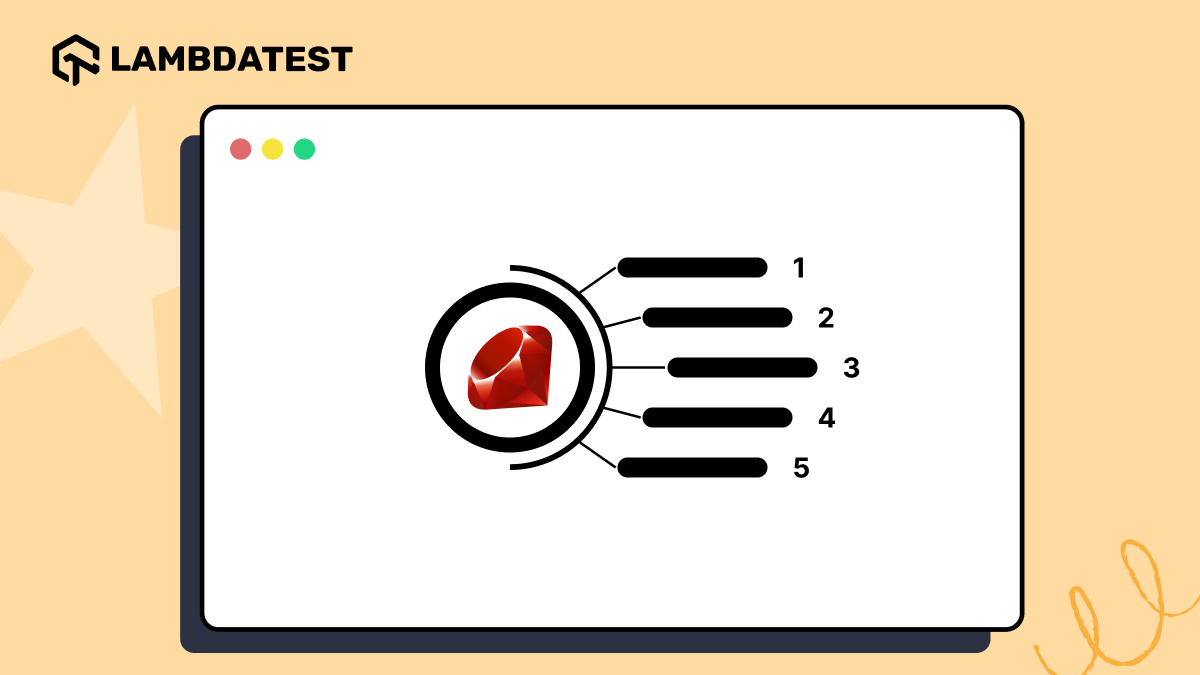 16 Best Ruby Frameworks For Web Development | TestMu AI (Formerly LambdaTest)