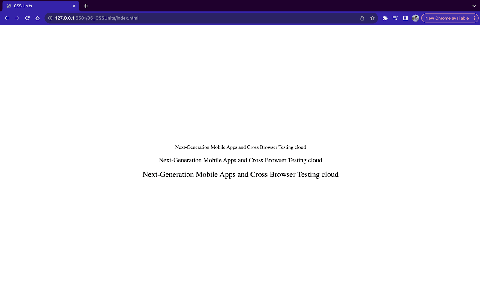 Pixel unit example 1