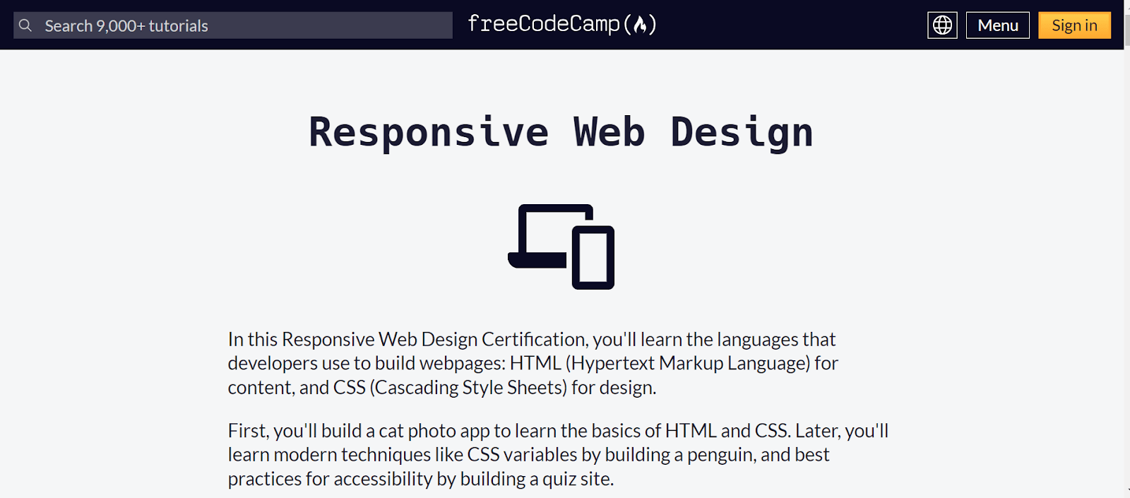 Responsive Web Design