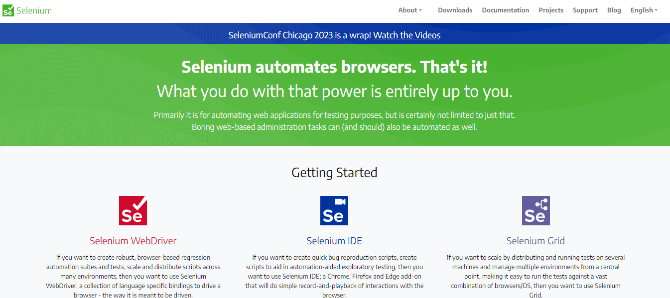 Selenium DevOps testing dashboard with CI/CD integration