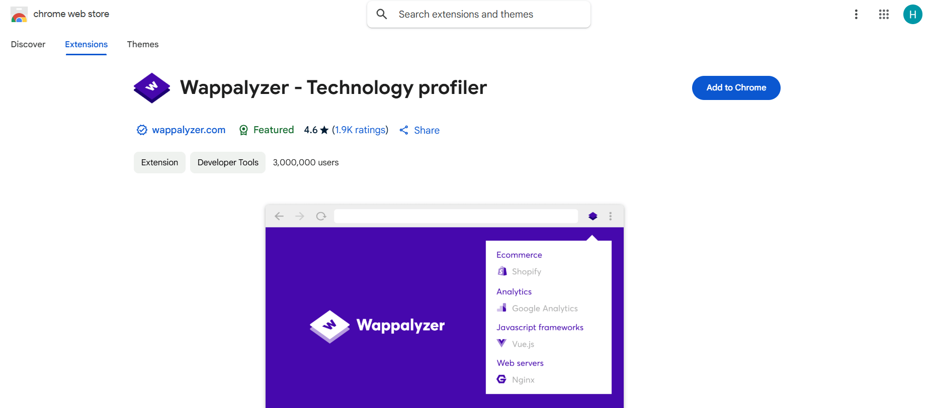 Wappalyzer